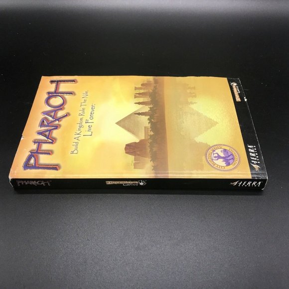 Pharaoh Build A Kingdom. Rule the Nile.  Live Forever Gaming Book Sierra Studios - Picture 2 of 7